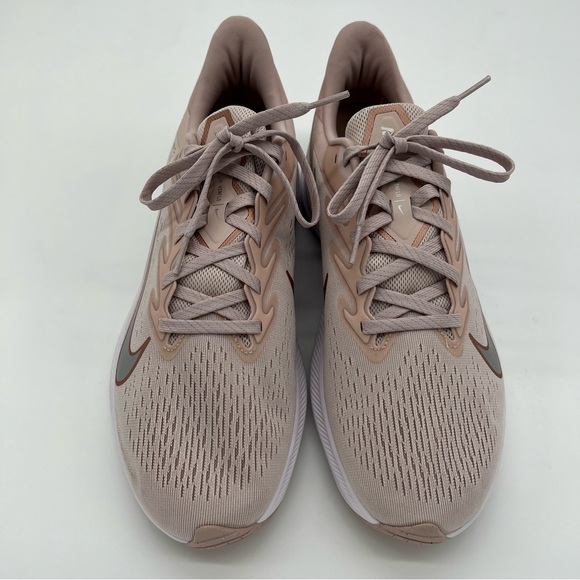 Nike Women's Zoom Winflo 7 'Barely Rose' CJ0302-601 Running Training Sneakers - Picture 10 of 14